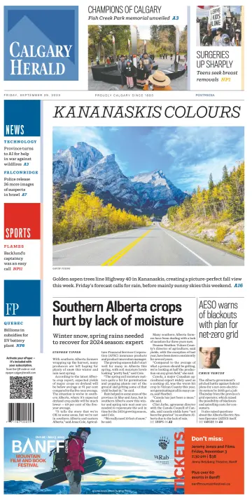 Calgary Herald - 29 Sep 2023