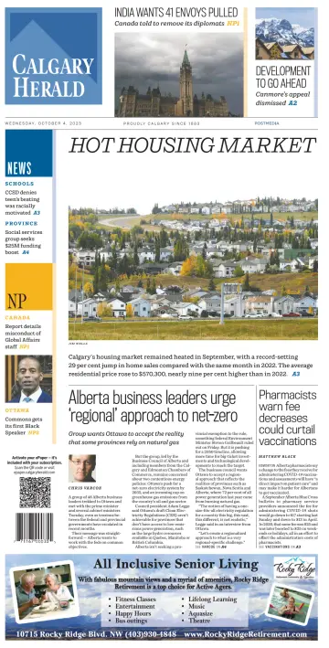 Calgary Herald - 4 Oct 2023