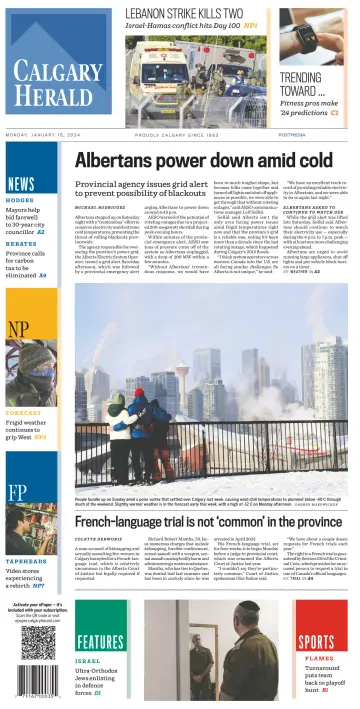 Calgary Herald - 15 Jan 2024