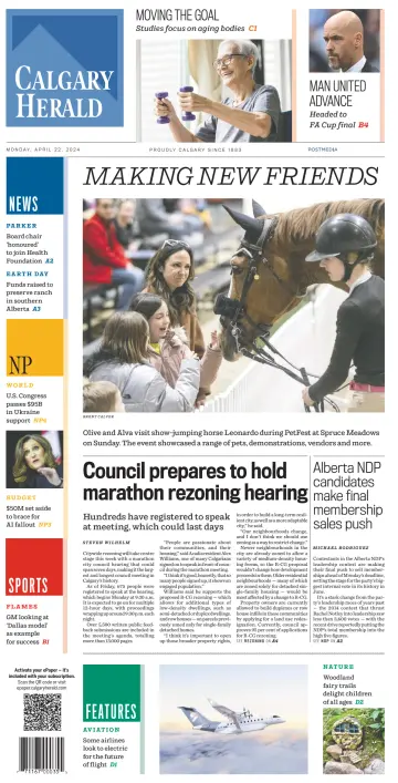 Calgary Herald - 22 апр. 2024