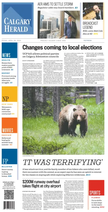 Calgary Herald - 26 апр. 2024