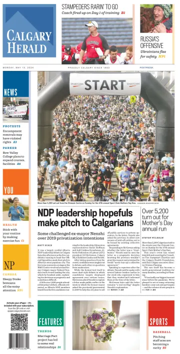 Calgary Herald - 13 Mai 2024