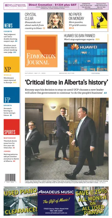Edmonton Journal - 21 May 2022