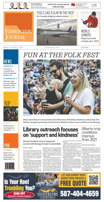 Edmonton Journal - 8 Aug 2022