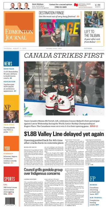 Edmonton Journal - 11 Aug 2022