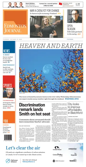 Edmonton Journal - 13 Oct 2022