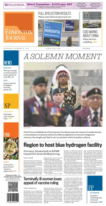 Edmonton Journal - 9 Nov 2022