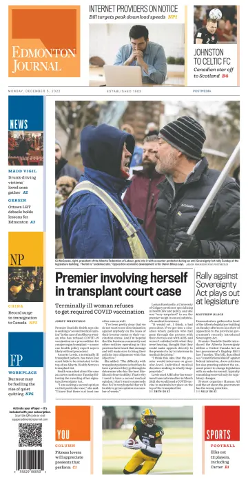 Edmonton Journal - 5 Dec 2022