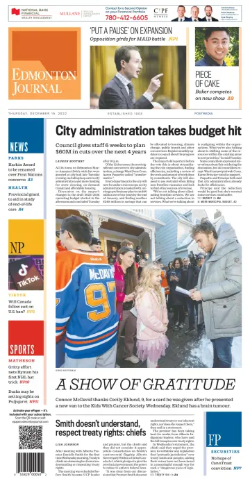 Edmonton Journal - 15 Dec 2022