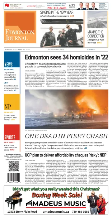 Edmonton Journal - 29 Dec 2022