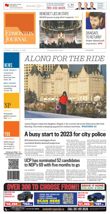 Edmonton Journal - 3 Jan 2023