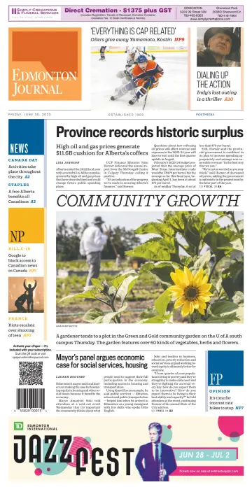 Edmonton Journal - 30 Jun 2023