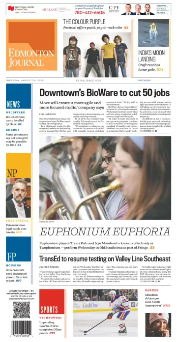 Edmonton Journal - 24 Aug 2023