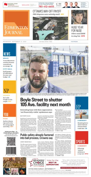 Edmonton Journal - 13 Sep 2023