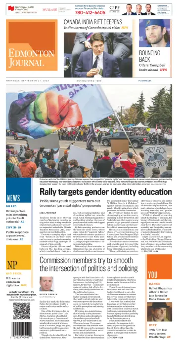 Edmonton Journal - 21 Sep 2023