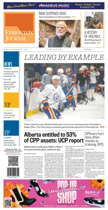 Edmonton Journal - 22 Sep 2023