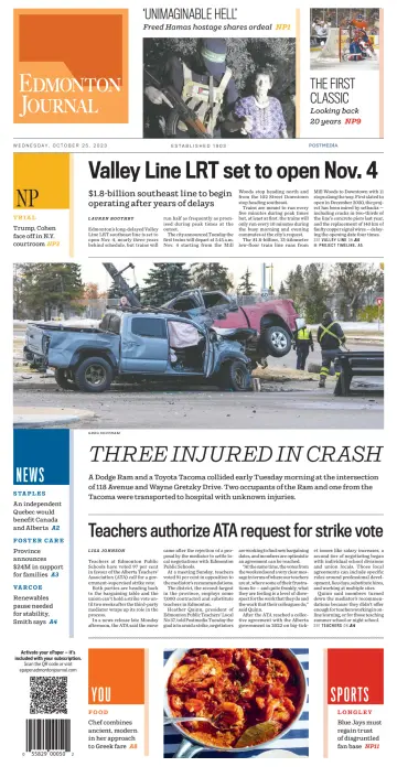 Edmonton Journal - 25 Oct 2023