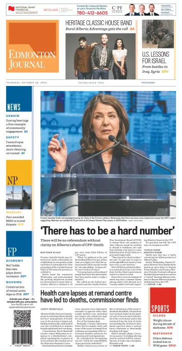 Edmonton Journal - 26 Oct 2023