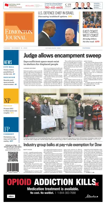 Edmonton Journal - 19 Dec 2023