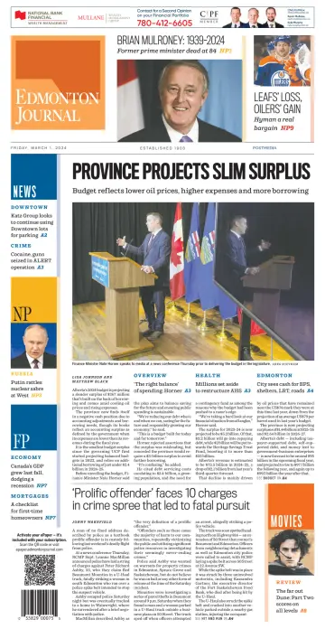 Edmonton Journal - 1 Mar 2024