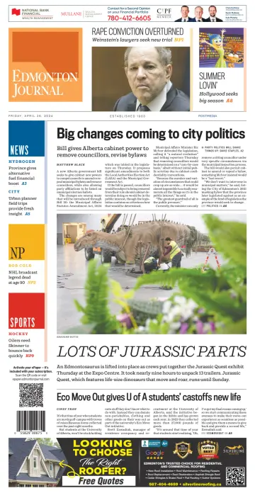Edmonton Journal - 26 abril 2024