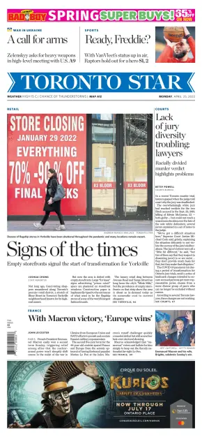 Toronto Star - 2022-04-25
