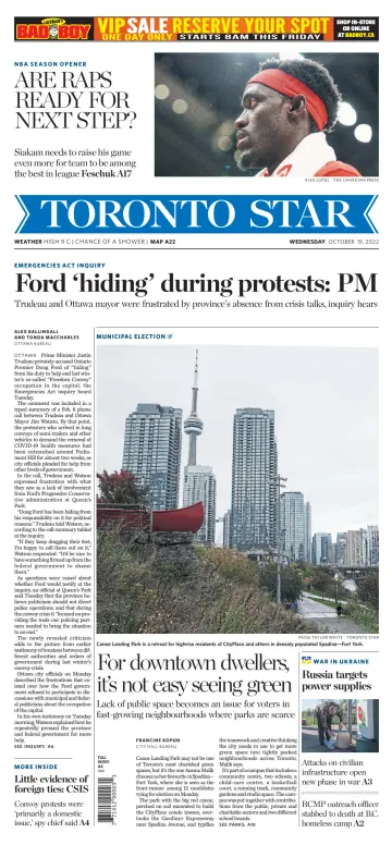 Toronto Star - 19 Oct 2022