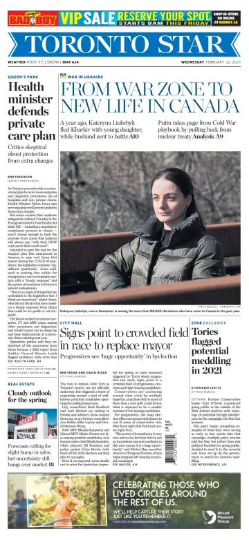 Toronto Star - 22 Feb 2023