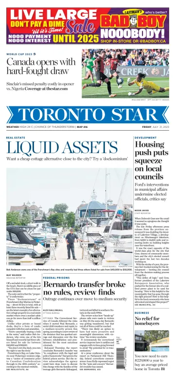 Toronto Star - 21 Jul 2023
