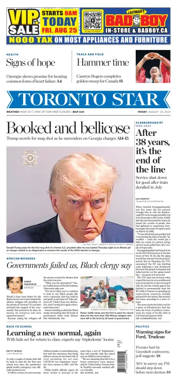 Toronto Star - 25 Aug 2023