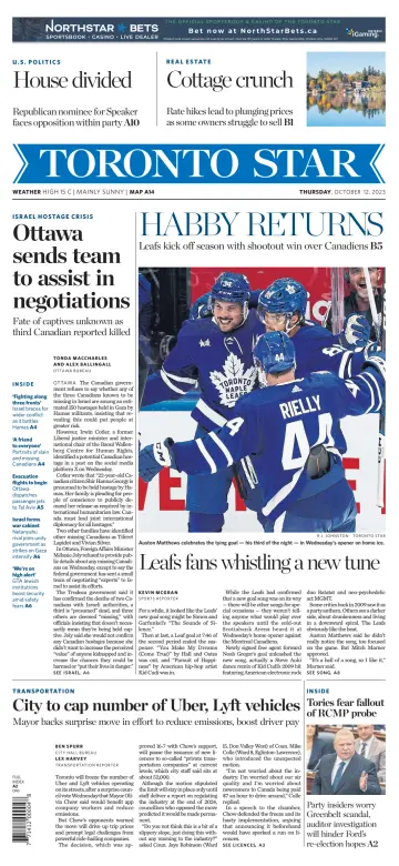 Toronto Star - 12 Oct 2023