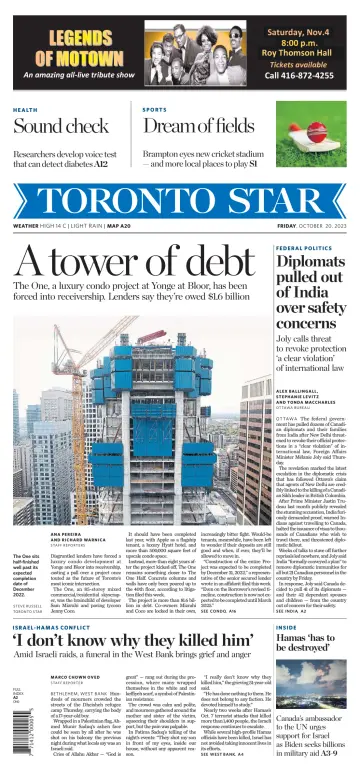 Toronto Star - 20 Oct 2023