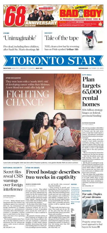 Toronto Star - 25 Oct 2023