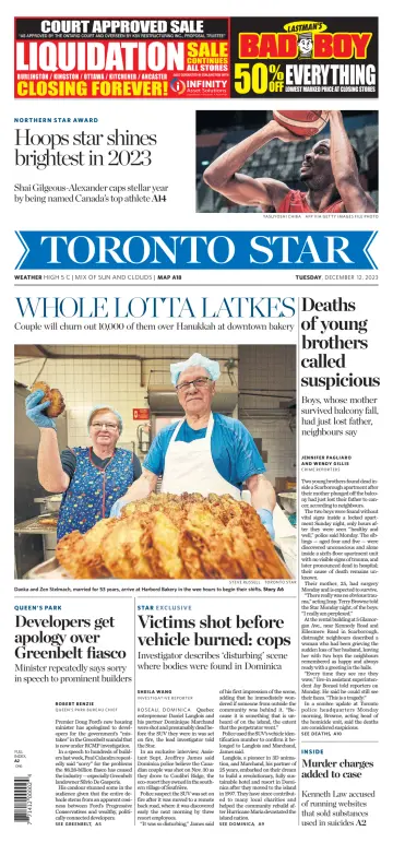Toronto Star - 12 Dec 2023