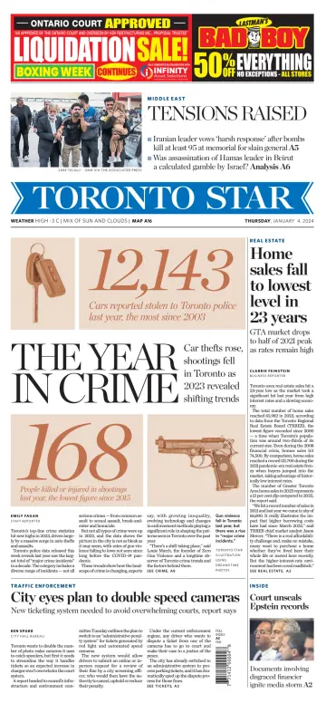 Toronto Star - 4 Jan 2024