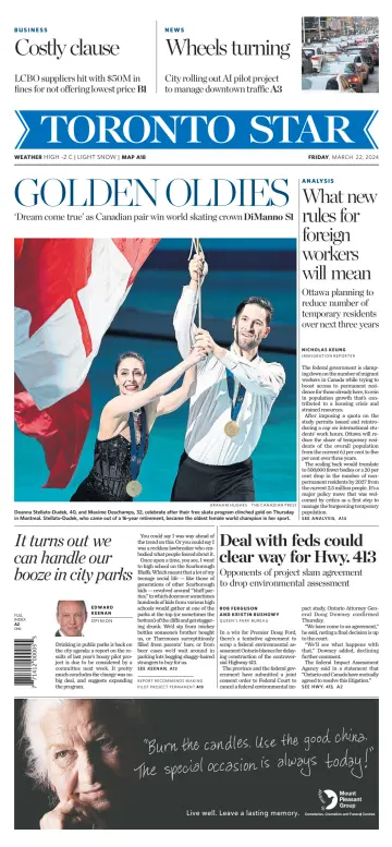 Toronto Star - 22 Mar 2024