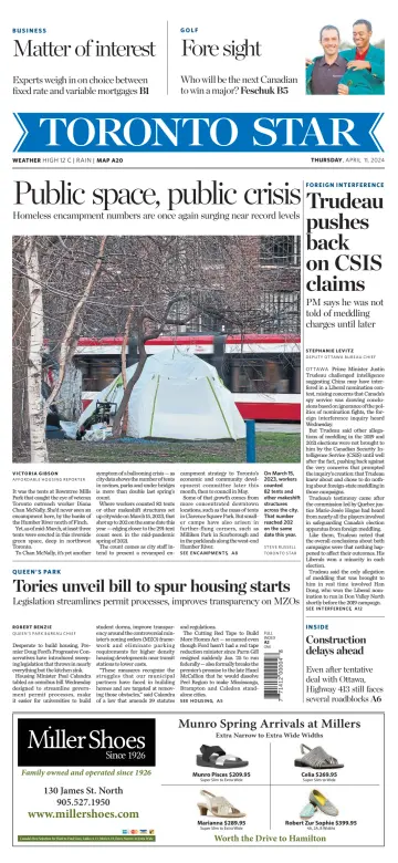 Toronto Star - 11 Apr. 2024