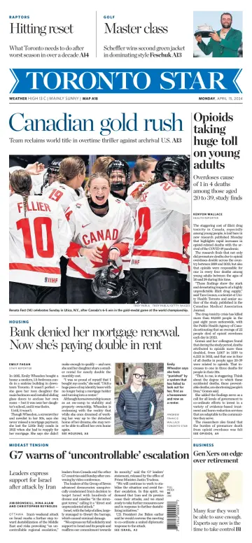 Toronto Star - 15 四月 2024