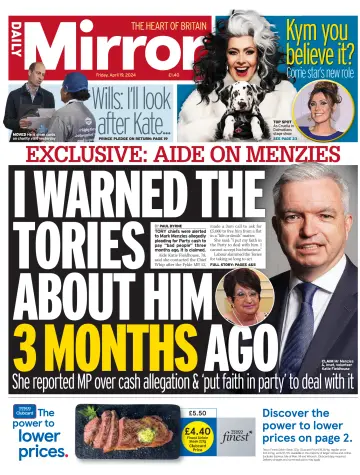 Daily Mirror - 19 Apr 2024