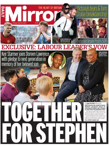 Daily Mirror - 22 4월 2024
