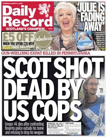 Daily Record - 21 Mar 2024