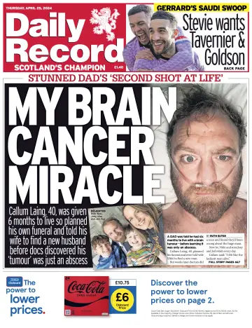 Daily Record - 25 Apr 2024