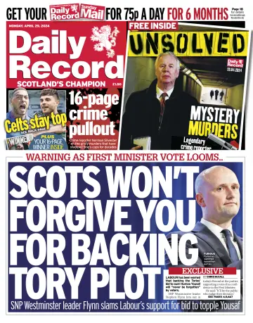 Daily Record - 29 Apr 2024