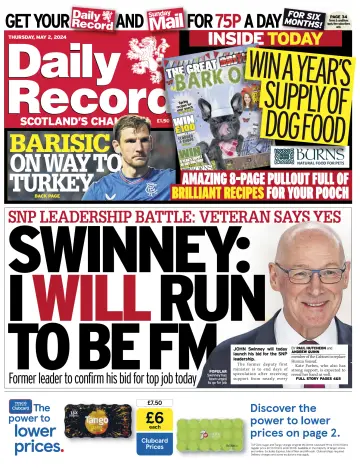Daily Record - 2 Bealtaine 2024