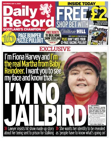 Daily Record - 4 Bealtaine 2024