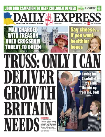 Daily Express - 3 Aug 2022