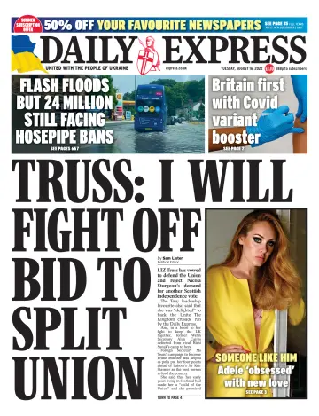 Daily Express - 16 Aug 2022