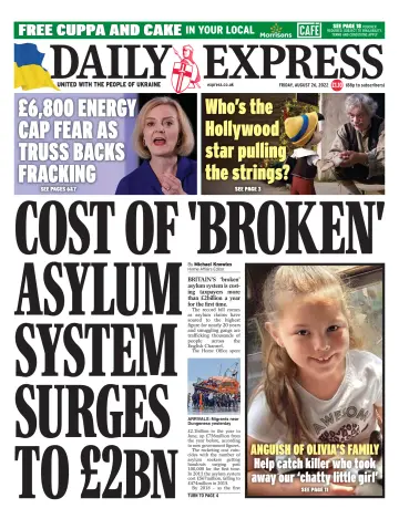 Daily Express - 26 Aug 2022
