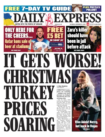 Daily Express - 19 Nov 2022
