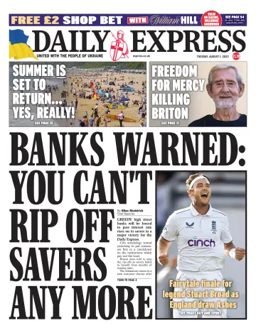 Daily Express - 1 Aug 2023